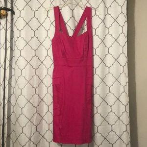Pink Calvin Klein dress